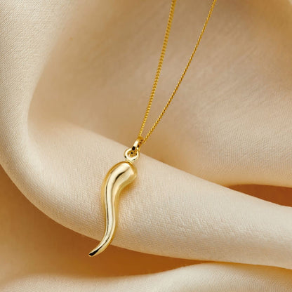 Italian Horn Necklace