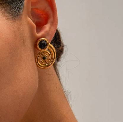 Eternal Spiral Earrings